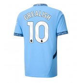 Manchester City Jack Grealish #10 Thuis tenue 2024-25 Korte Mouwen