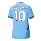 Manchester City Jack Grealish #10 Thuis tenue voor Dames 2024-25 Korte Mouwen