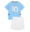 Manchester City Jack Grealish #10 Thuis tenue voor kinderen 2024-25 Korte Mouwen (+ broek)