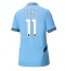 Manchester City Jeremy Doku #11 Thuis tenue voor Dames 2024-25 Korte Mouwen