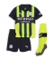 Manchester City Jeremy Doku #11 Uit tenue voor kinderen 2024-25 Korte Mouwen (+ broek)