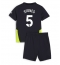 Manchester City John Stones #5 Uit tenue voor kinderen 2024-25 Korte Mouwen (+ broek)