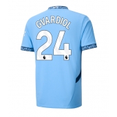 Manchester City Josko Gvardiol #24 Thuis tenue 2024-25 Korte Mouwen