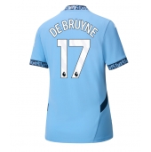 Manchester City Kevin De Bruyne #17 Thuis tenue voor Dames 2024-25 Korte Mouwen