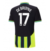 Manchester City Kevin De Bruyne #17 Uit tenue 2024-25 Korte Mouwen