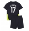 Manchester City Kevin De Bruyne #17 Uit tenue voor kinderen 2024-25 Korte Mouwen (+ broek)