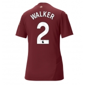 Manchester City Kyle Walker #2 Derde tenue voor Dames 2024-25 Korte Mouwen