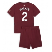 Manchester City Kyle Walker #2 Derde tenue voor kinderen 2024-25 Korte Mouwen (+ broek)