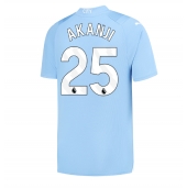 Manchester City Manuel Akanji #25 Thuis tenue 2023-24 Korte Mouwen