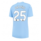 Manchester City Manuel Akanji #25 Thuis tenue voor Dames 2023-24 Korte Mouwen