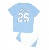 Manchester City Manuel Akanji #25 Thuis tenue voor kinderen 2023-24 Korte Mouwen (+ broek)