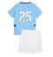 Manchester City Manuel Akanji #25 Thuis tenue voor kinderen 2024-25 Korte Mouwen (+ broek)