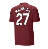 Manchester City Matheus Nunes #27 Derde tenue 2024-25 Korte Mouwen