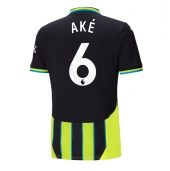 Manchester City Nathan Ake #6 Uit tenue 2024-25 Korte Mouwen