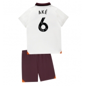 Manchester City Nathan Ake #6 Uit tenue voor kinderen 2023-24 Korte Mouwen (+ broek)