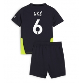 Manchester City Nathan Ake #6 Uit tenue voor kinderen 2024-25 Korte Mouwen (+ broek)