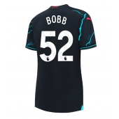 Manchester City Oscar Bobb #52 Derde tenue voor Dames 2023-24 Korte Mouwen