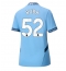 Manchester City Oscar Bobb #52 Thuis tenue voor Dames 2024-25 Korte Mouwen