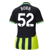 Manchester City Oscar Bobb #52 Uit tenue voor Dames 2024-25 Korte Mouwen