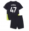 Manchester City Phil Foden #47 Uit tenue voor kinderen 2024-25 Korte Mouwen (+ broek)