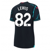 Manchester City Rico Lewis #82 Derde tenue voor Dames 2023-24 Korte Mouwen