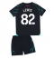 Manchester City Rico Lewis #82 Derde tenue voor kinderen 2023-24 Korte Mouwen (+ broek)