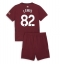 Manchester City Rico Lewis #82 Derde tenue voor kinderen 2024-25 Korte Mouwen (+ broek)