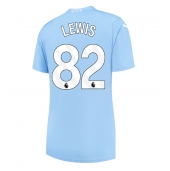 Manchester City Rico Lewis #82 Thuis tenue voor Dames 2023-24 Korte Mouwen