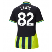 Manchester City Rico Lewis #82 Uit tenue voor Dames 2024-25 Korte Mouwen