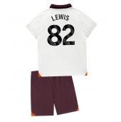 Manchester City Rico Lewis #82 Uit tenue voor kinderen 2023-24 Korte Mouwen (+ broek)