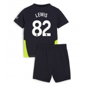 Manchester City Rico Lewis #82 Uit tenue voor kinderen 2024-25 Korte Mouwen (+ broek)