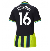 Manchester City Rodri Hernandez #16 Uit tenue voor Dames 2024-25 Korte Mouwen