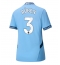 Manchester City Ruben Dias #3 Thuis tenue voor Dames 2024-25 Korte Mouwen