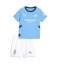 Manchester City Thuis tenue voor kinderen 2024-25 Korte Mouwen (+ broek)