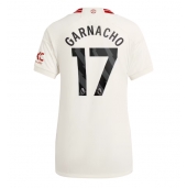 Manchester United Alejandro Garnacho #17 Derde tenue voor Dames 2023-24 Korte Mouwen