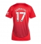 Manchester United Alejandro Garnacho #17 Thuis tenue voor Dames 2024-25 Korte Mouwen