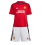 Manchester United Alejandro Garnacho #17 Thuis tenue voor kinderen 2023-24 Korte Mouwen (+ broek)