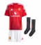 Manchester United Alejandro Garnacho #17 Thuis tenue voor kinderen 2024-25 Korte Mouwen (+ broek)