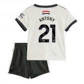 Manchester United Antony #21 Derde tenue voor kinderen 2024-25 Korte Mouwen (+ broek)