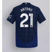 Manchester United Antony #21 Uit tenue 2024-25 Korte Mouwen