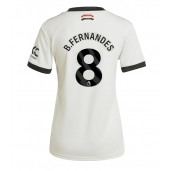 Manchester United Bruno Fernandes #8 Derde tenue voor Dames 2024-25 Korte Mouwen