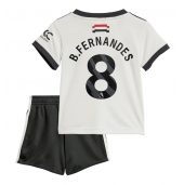 Manchester United Bruno Fernandes #8 Derde tenue voor kinderen 2024-25 Korte Mouwen (+ broek)