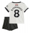 Manchester United Bruno Fernandes #8 Derde tenue voor kinderen 2024-25 Korte Mouwen (+ broek)