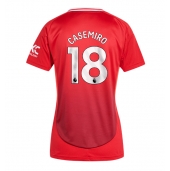 Manchester United Casemiro #18 Thuis tenue voor Dames 2024-25 Korte Mouwen