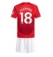 Manchester United Casemiro #18 Thuis tenue voor kinderen 2024-25 Korte Mouwen (+ broek)