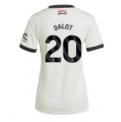 Manchester United Diogo Dalot #20 Derde tenue voor Dames 2024-25 Korte Mouwen