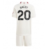 Manchester United Diogo Dalot #20 Derde tenue voor kinderen 2023-24 Korte Mouwen (+ broek)