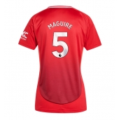 Manchester United Harry Maguire #5 Thuis tenue voor Dames 2024-25 Korte Mouwen