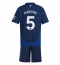 Manchester United Harry Maguire #5 Uit tenue voor kinderen 2024-25 Korte Mouwen (+ broek)