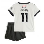 Manchester United Joshua Zirkzee #11 Derde tenue voor kinderen 2024-25 Korte Mouwen (+ broek)